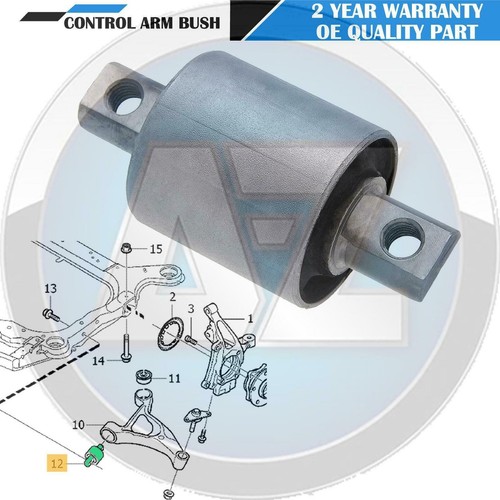 Kit Bracci Di Controllo ATEC Germany Per Audi A4/A6/A8 E VW Passat – 2x Bracci Inferiori Anteriori + 2x Posteriori Con Snodi E Boccole, Bulloni Grado 12.9 - 2