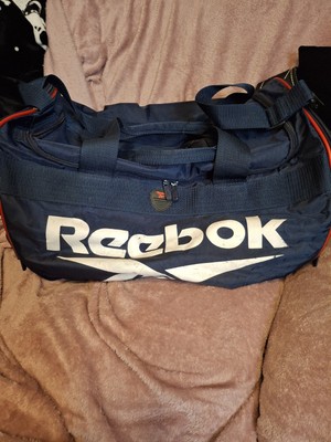 Reebok Seesack blau dunkelblau mittelgroß Sport Fitnessstudio