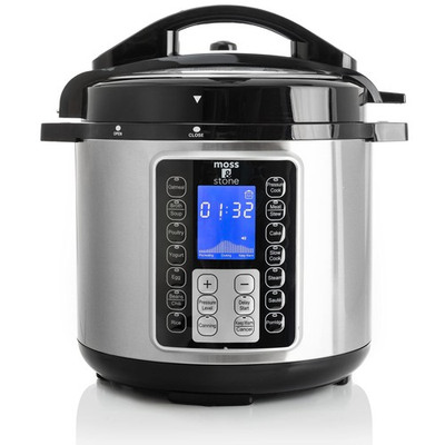 #ad Moss amp; Stone Electric Pressure Cooker 6 Quart Stainless Steel 14 in 1 $53.00