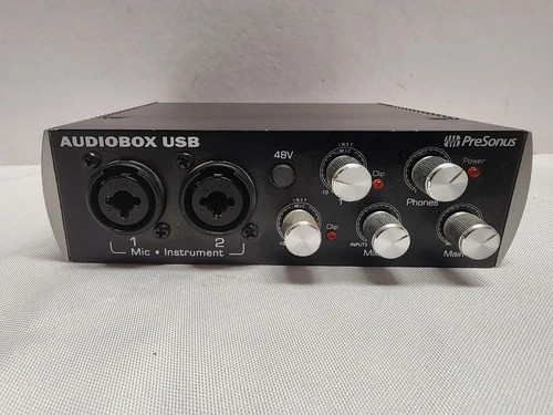 PreSonus AudioBox USB Audio Interface 2010s Limited Edition Black
