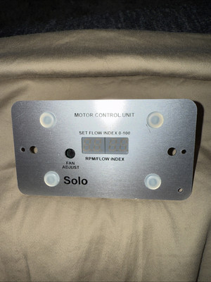 Solo PWM Control Board Single Speed Manual for EC Motor for Johnson Titus HVAC