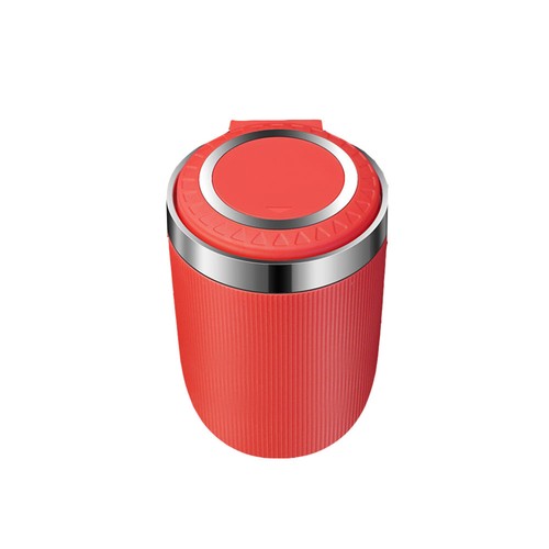 Portable Car Ashtray with Lid Smell Proof Blue Led Ashtray Cups Car Accessories - Picture 2 of 11