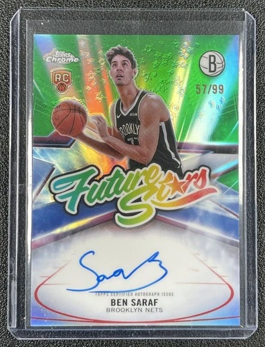 2025 Topps Chrome Ben Saraf Future Stars Autographs (RAW)
