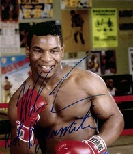 MIKE TYSON SIGNED Autograph REPRINT 8.5x11 Paper Photography Luster