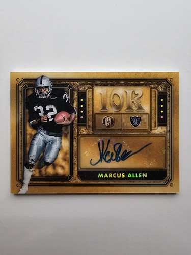 2023 Gold Standard Marcus Allen 10K Auto #/25 Raiders - Bild 1 von 10