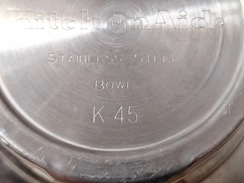 KITCHEN AID K45 Stainless Steel Replacement Mixing Bowl 4.5 qt w/Handle - Imagen 10 de 10