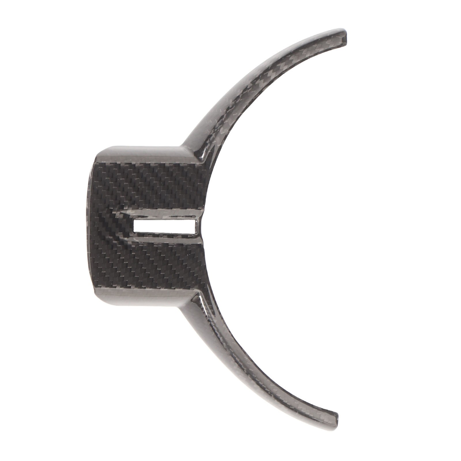 Car Steering Wheel Trim Genuine Carbon Fiber Interior Decoration For
