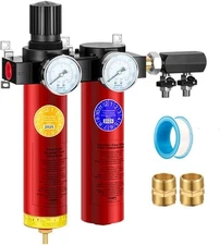 NANPU Z Series 2-Stage Air Filtration System 1/2"NPT Inlet 1/4"NPT Outlet Module