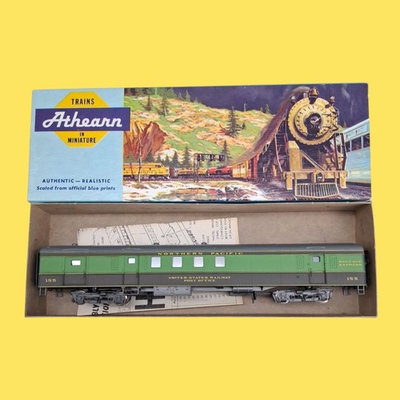 #ad Athearn HO Scale Box Car Baggage 1786 Northern Pacific NP 155 $14.99