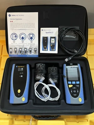 Ideal Networks SignalTEK CT Data Cable Network Tester + ALTENATIVE PSU - Image 1 of 4