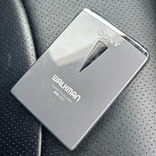 Sony Walkman WM-EX1 Cassette Player Silver Portable Vintage Untested from Japan