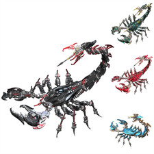 Mechanical Scorpion 3D Metal Puzzle Steampunk DIY Toy 1073 Pieces Assembly Kit