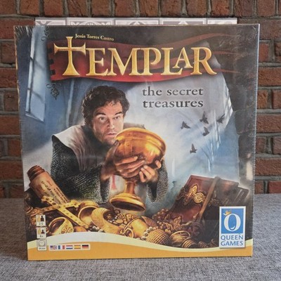 Templar: The Secret Treasures - Queen Games Brettspiel - Neu & Sealed