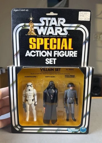 Vintage Kenner Star Wars Figures 1978 SPECIAL Villains 3 Pack MOC! NM-PERFECT!