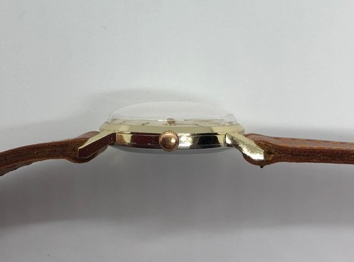 ZENITH 32mm Hand-Winding Gold Vintage Men's Watch excellent condition Antique - Picture 6 of 24