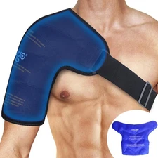 Best Shoulder Ice Pack Wrap for Rotator Cuff Cold Therapy, FSA HSA Eligible Gel