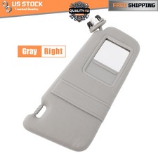 For Toyota Camry 2007-2011 Passenger Side Sun Visor W/Mirror Gray 74310-06770-B0