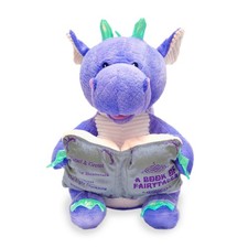 Cuddle Barn Dalton The Storytelling Dragon with Light Up Book - Animated St...