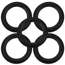 5 Pcs Foam Speaker Repair Accessories Rubber Edge Surround Rings