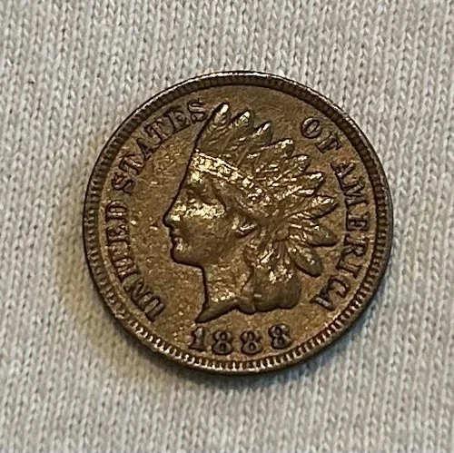 1888 INDIAN HEAD CENT VF