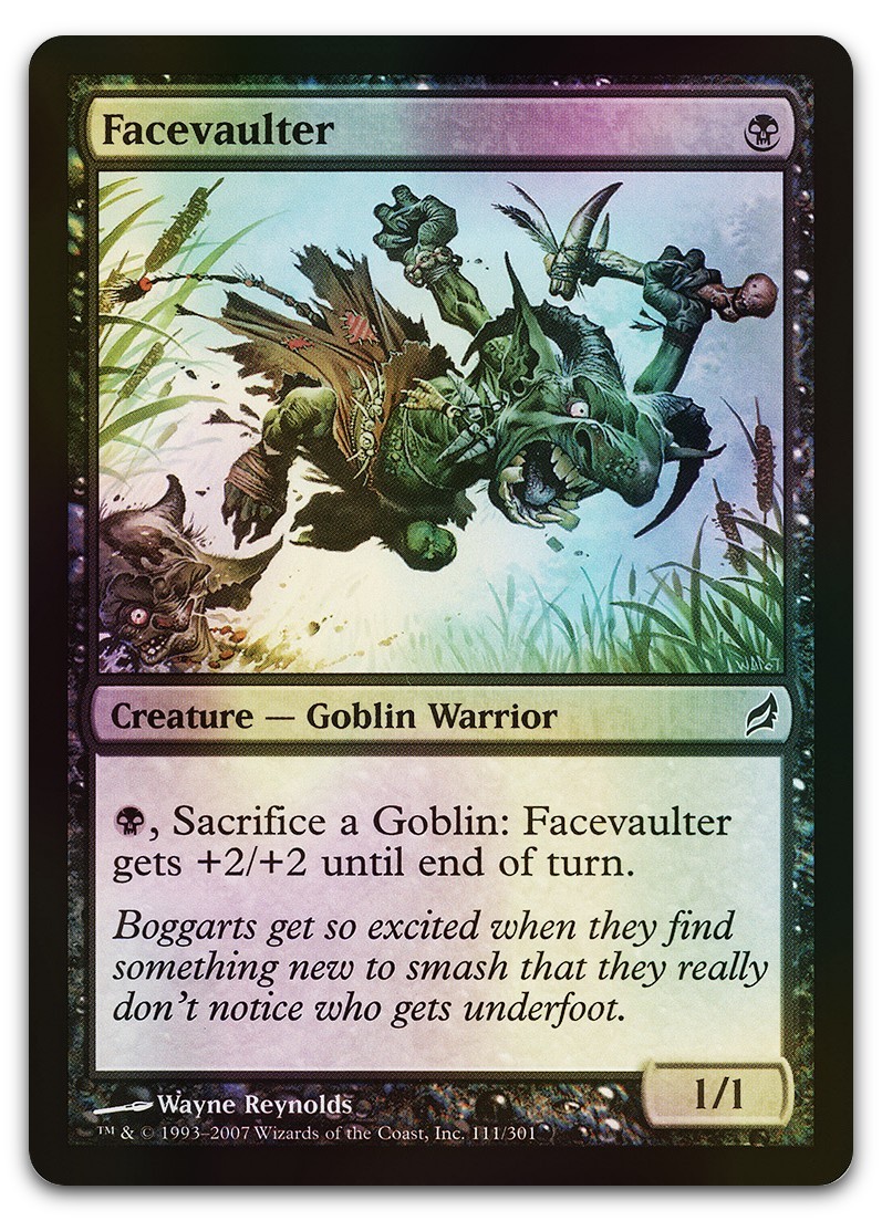 Facevaulter #111 (Foil) (LP) Lorwyn LRW Magic MTG