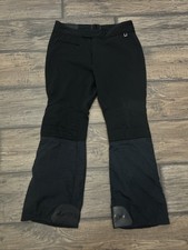 Vintage Roffe Jett 91 Black Ski Pants - Mens 34 Regular Nylon Wool Blend Stirrup