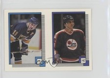 1988-89 O-Pee-Chee Album Stickers Brian Sutter Mario Marois #15-142 0q3