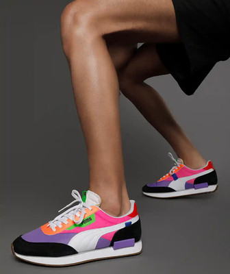 PUMA Future Rider Play On Women s Suede Synthetic Mesh Sneakers Size 6 Shoes