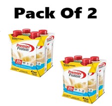 Premier Protein Shake, Bananas Cream, 30g Protein, 11 Fl Oz, 8 ct