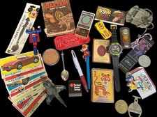 Vintage TREASURE JUNK DRAWER BONANZA Toys Fun Mixed Lot