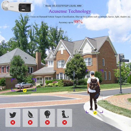 Hikvision Original 4K 8MP/4MP Panoramic ColorVu IP Camera DS-2CD2T87G2P-LSU/SL - Picture 7 of 21