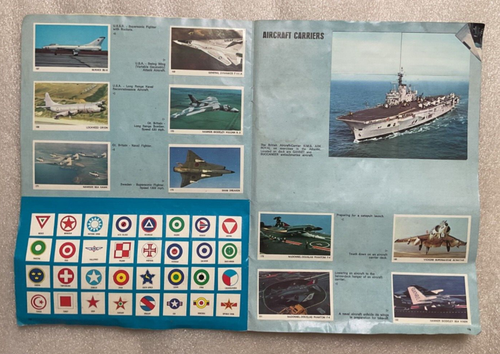 Americana Aircraft Of The World Sticker Cards Album near complete Rare - Picture 9 of 12