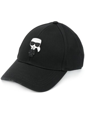 Karl Lagerfeld Unisex Baseball Cap, Adjustable One Size, Iconic Logo,Stylish Fit