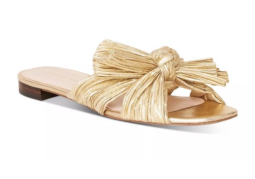 Loeffler Randall Women's Daphne Pleated Slide Sandals | eBay