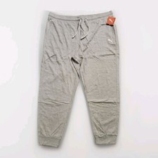 PUMA fleece jogger lounge pants sweatpants Gray drawstring 3XL XXXL 42 44 45
