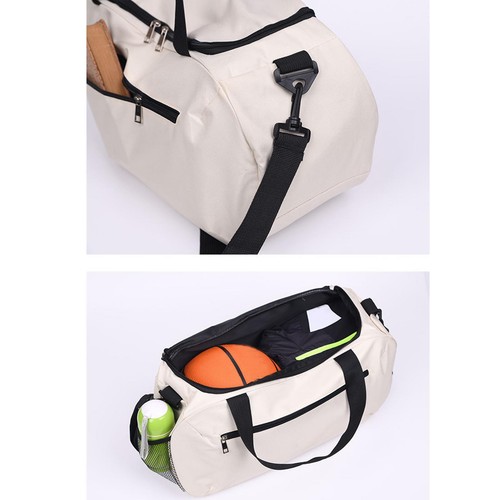 Travel Duffle Bag Pouch Men Women Sports Gym Bag for Outdoor Workout Weekend - Picture 4 of 7