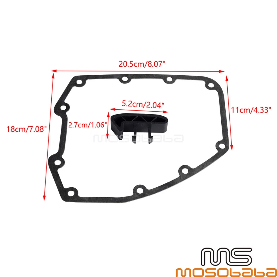 Kit completo tensor de cadena de leva para Harley 99-06 Twin Cam Street Glide Lowrider Foto 3 de 4