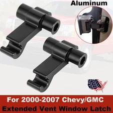 For 2000-2007 Chevy / GMC Wind Noise Fix Extended Vent Window Latch Link Kit US