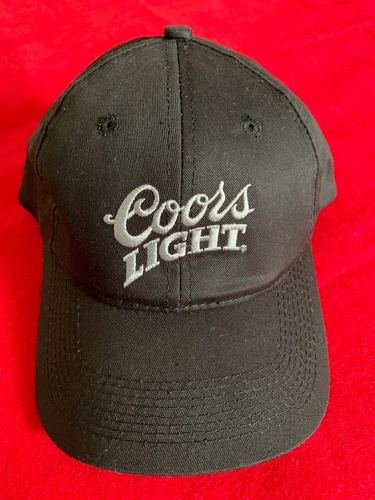 Coors Light Black Hat