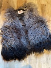 Justice long fur vest 16/18