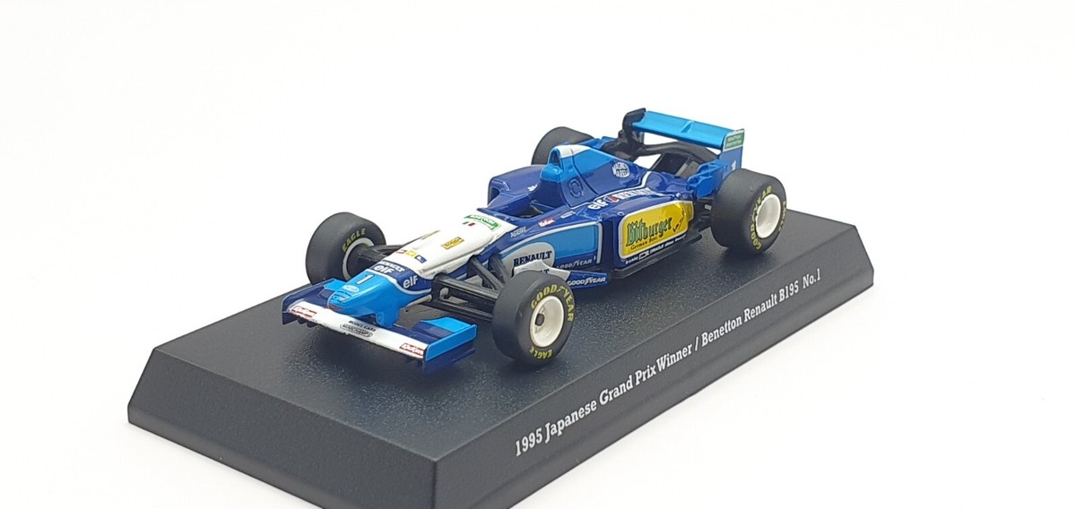 自動車 BBR 1/43BENETTON RENAULT B195 1995 Benetton - F1 Renault B195 n° 1 (1995) 1:12 - Michael