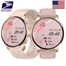 Smart Watch Women Waterproof Heart Rate Fitness Tracker Wristwatch 2025 NEW US