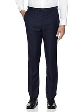 GIORGIO NAPOLI Mens Flat Front Suit Separates Dress Pant Classic Modern