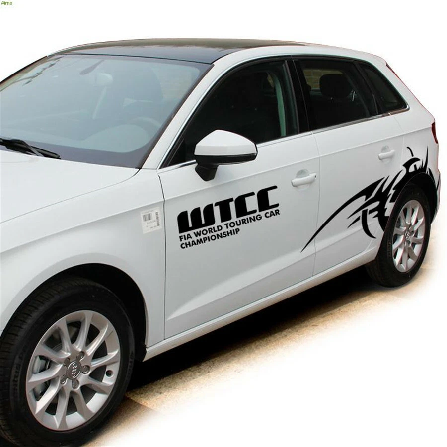 2 piezas calcomanía adhesiva de vinilo impermeable hágalo usted mismo llama de cejas de rueda de carrocería lateral de automóvil negra Foto 3 de 4