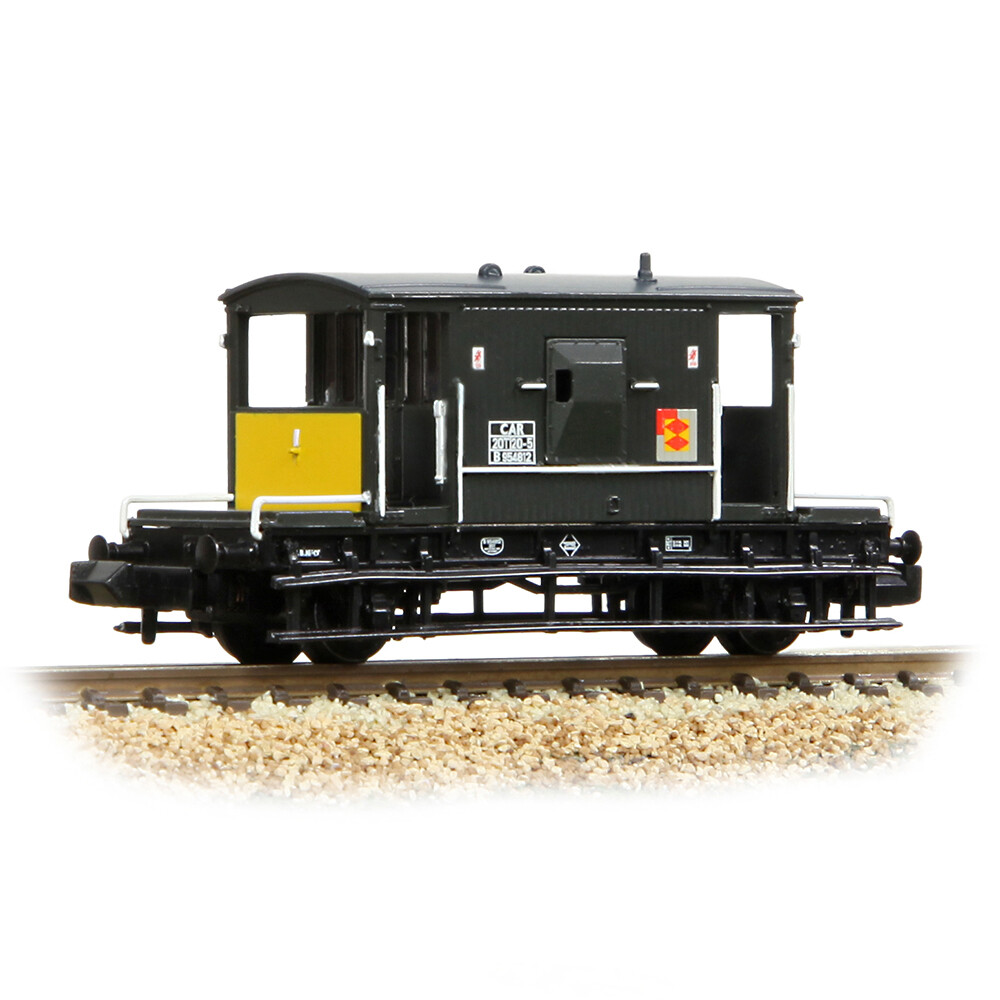 Graham Farish 377-532 N Gauge BR 20 Ton Brake Van BR Railfreight Distribution Se