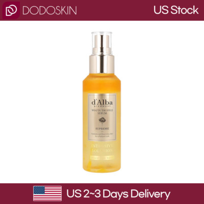 US SELLER D ALBA White Truffle Supreme Intensive Serum 100ml