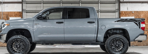 4X4 PRO STYLE BED SIDE VINYL GRAPHICS DECALS FIT TOYOTA TUNDRA 14/23 MODELS - Picture 1 of 4