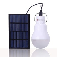 Portable Solar Led Light Bulb Rechargeable Solar Lamp S-1200-01 for Outdoor L...
