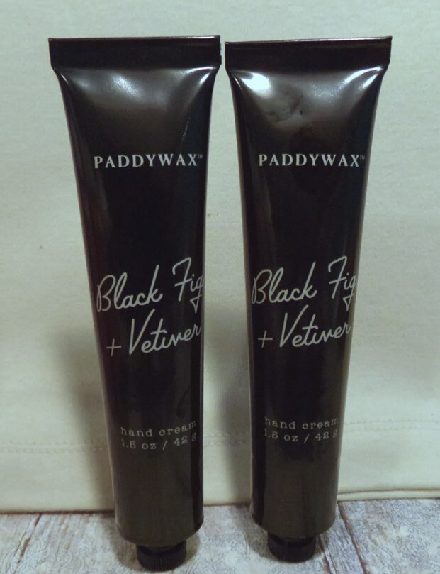 Moisturizer ￼Paddywax Black Fig + Vetiver Hand Cream 1.5 oz. Moisturizer Lot 2