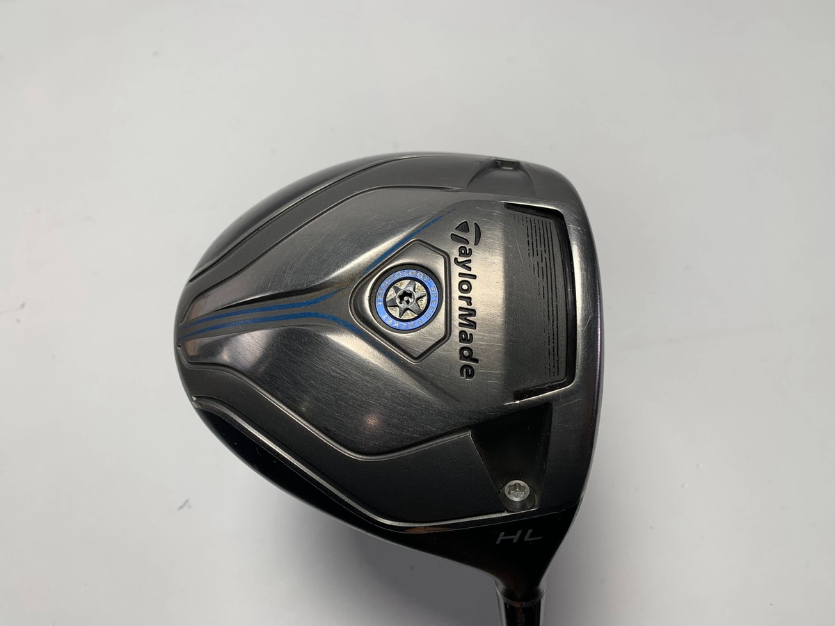 TaylorMade Jetspeed HL Black Driver Stiff Graphite Shaft Golf Pride Grip + H.C. TaylorMade Jetspeed HL Black Driver Stiff Graphite Shaft Golf Pride Grip + H.C.